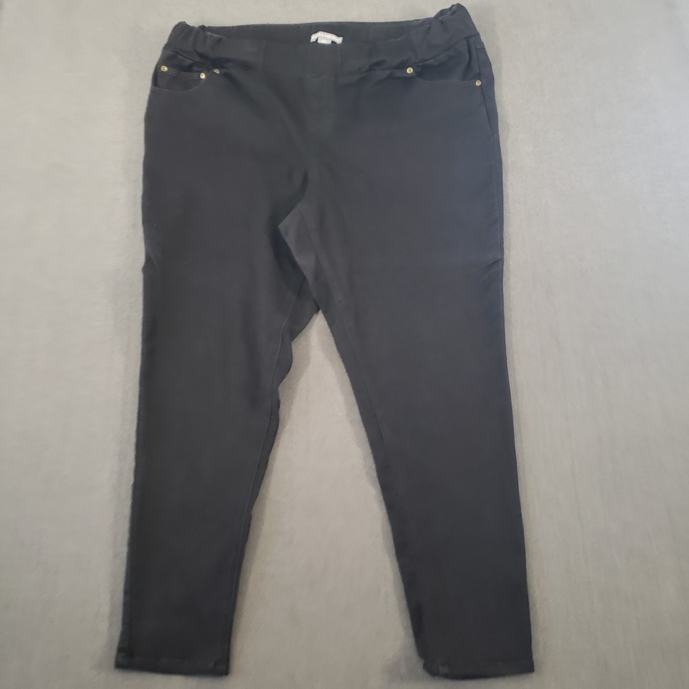 Jessica London Pants Womens Size‎ 22 True Fit Stretch Denim Straight Leg